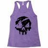 sea of theives skull Black Logo Racerback Tank