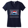 ugly stitch christmas Women's V-Neck T-Shirt