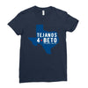 tejanos for beto Ladies Fitted T-Shirt