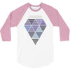 diamond 3/4 Sleeve Shirt