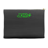 black funny glow in dark glowing Accessory Pouches