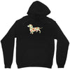 dachshund flower Unisex Hoodie