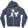 ratten rats Zipper Hoodie