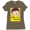 audience south park Ladies Fitted T-Shirt