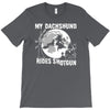 my dachshund rides shotgun T-Shirt