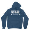 must be this tall to ride (2) Youth Hoodie