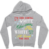 i'm dreaming of a white christms but if the white runs out i'll drink Zipper Hoodie