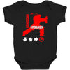 hadouken ryu Baby Bodysuit