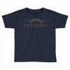 mustache Toddler T-shirt