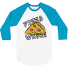 Pizza Bitch 3/4 Sleeve Shirt