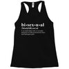 Bisexual Dictionary Racerback Tank