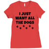 all the dogs Ladies Fitted T-Shirt