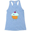 funny cartoon Racerback Tank