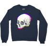 skull glitch Crewneck Sweatshirt