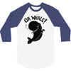 oh whale! 3/4 Sleeve Shirt