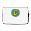 angry goldfish cartoon Laptop sleeve