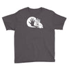 rabbit silhouette Youth Tee