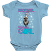 brother of the birthday girl Baby Bodysuit