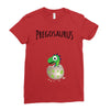 Pregosaurus Boy Ladies Fitted T-Shirt