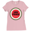 luke strikes Ladies Fitted T-Shirt