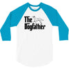 the dogfather dalmatian 3/4 Sleeve Shirt