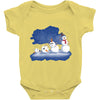 primordial snow Baby Onesie