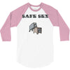 safe sex 3/4 Sleeve Shirt