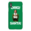omg santa will ferrell iPhoneX Case