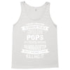 Super Cool Pops Of A Freaking Awesome Granddaughter Tank Top