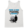 Papa And Son Fishing Partners For Life Tank Top