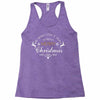 we wish you a very merry christmas Racerback Tank