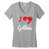 i love goldens Women's V-Neck T-Shirt