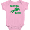 born to ride horse riding pony horse Baby Onesie