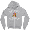 she's beauty she' grace t shirt chicken farm Zipper Hoodie