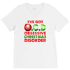 ocd obsessive christmas disorder V-Neck Tee