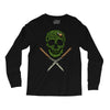 skull grass Long Sleeve Shirts