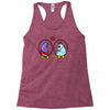 eggplant wizard and king hippo Racerback Tank