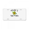 world's best mother License Plate