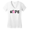 hope minnie mouse Women's V-Neck T-Shirt