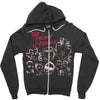 Women's March The Present is Female Zipper Hoodie