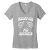 trust me i'm jewish Women's V-Neck T-Shirt