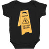 the floor is lava Baby Bodysuit