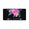 Big Dipper with Galaxy License Plate