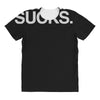 running sucks   humor exercise running gym marathon runner workout tee All Over Women's T-shirt