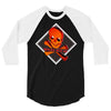 3d skull squad 3/4 Sleeve Shirt