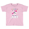july born unicorns Toddler T-shirt