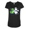 mallow titan Maternity Scoop Neck T-shirt