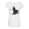 hit me Maternity Scoop Neck T-shirt