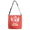 weeping angel   who   don't blink   dr   cult tv Adjustable Strap Totes