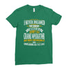 grumpy old crane operator Ladies Fitted T-Shirt